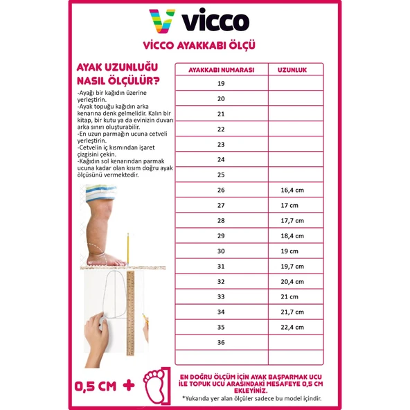 Vicco Niro Iı Cırtlı Kız Çocuk Spor Ayakkabı 346.23K.118 Pudra - Resim 5