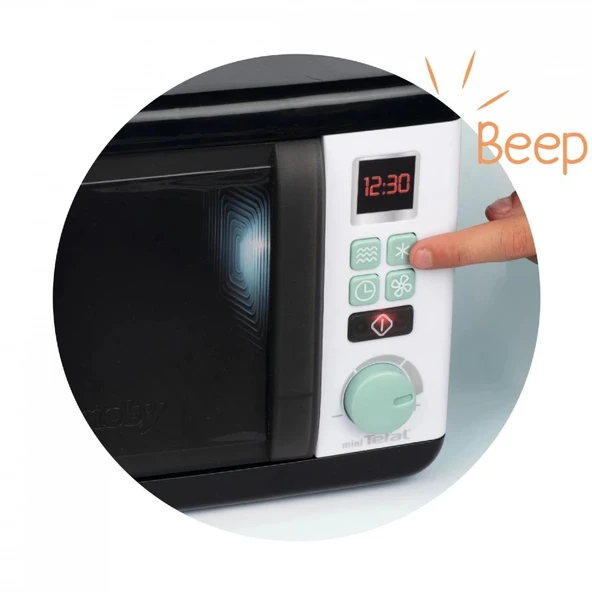 Smoby Tefal Oyuncak Mikrodalga Fırını - Resim 5