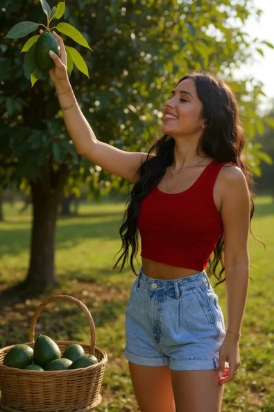 Kadın Kırmızı Kare Yaka Crop Top Bluz - Şık, Rahat ve Kolay Kombinlenebilir - Resim 7