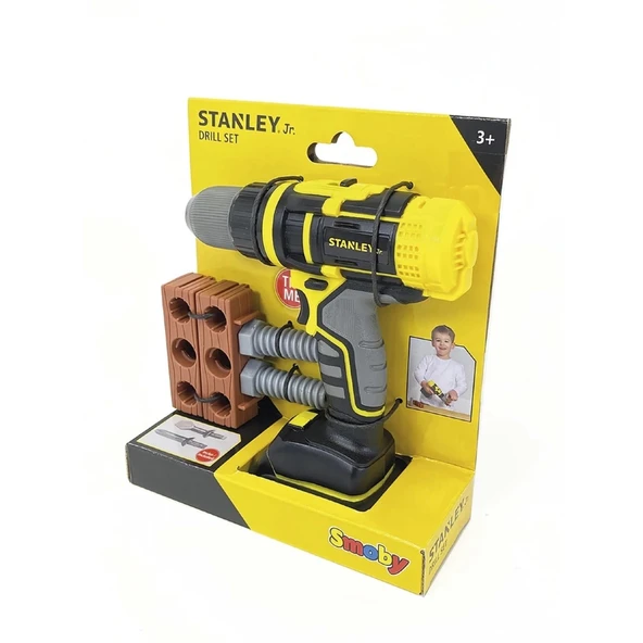 Smoby Stanley Oyuncak Mekanik Matkap - Resim 2