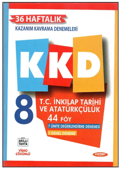 Kurmay 8.Sınıf KKD İnkılap Tarihi ve Atatürkçülük ürün görseli 1