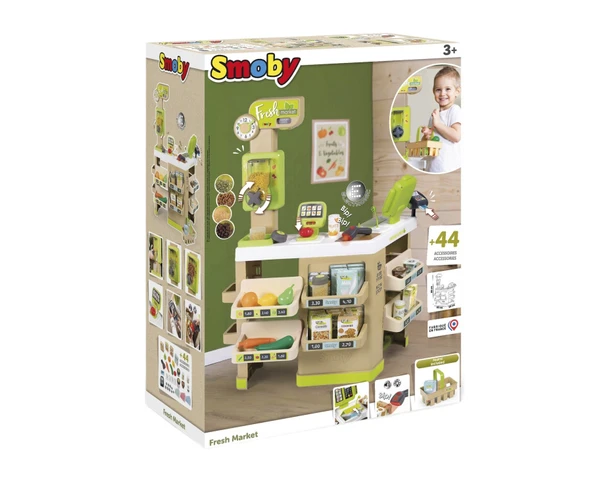 Smoby Fresh Meyve Sebze Market Oyun Seti - Resim 6