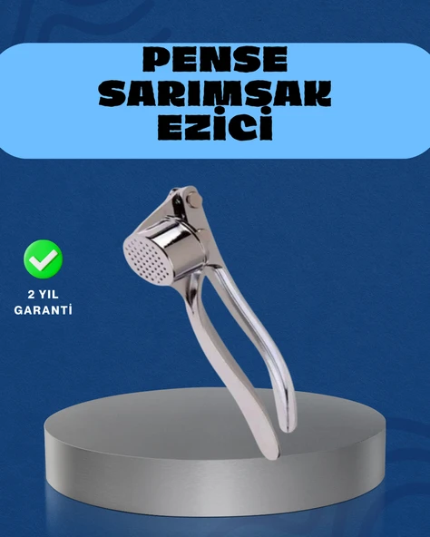 Mutfak Sarımsak Ezici Kaymaz Saplı Güçlü Mekanizma ürün görseli 1
