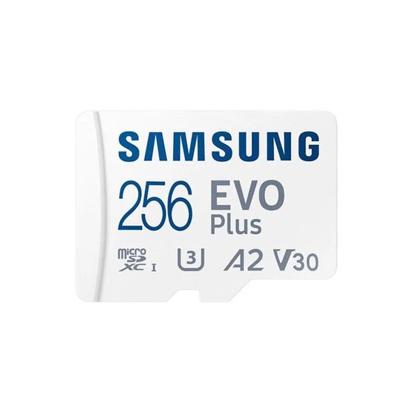 Samsung Evo Plus MB-MC256SA Class 10 UHS-I U3 A2 V30 256 GB Micro SD Kart ürün görseli 1