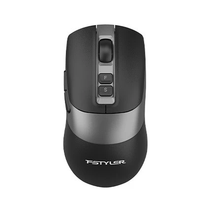 A4-Tech Kablosuz Sessiz Mouse Siyah (FG50S PLUS) ürün görseli 1