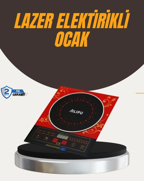 Dokunmatik Kontrollü 2400W Indüksiyon Ocak Zaman Ayarlı ürün görseli 1