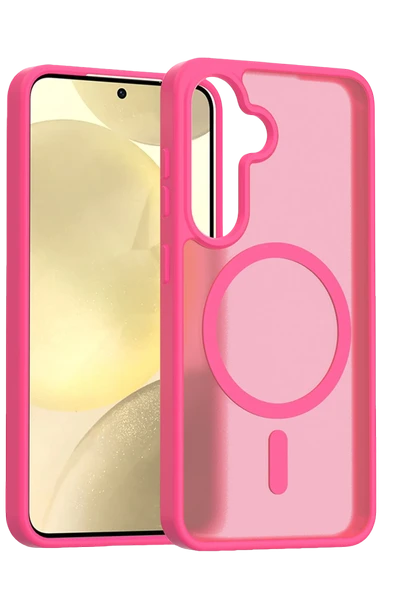 Fuchsia Samsung Galaxy S25 FE Jota Magsafe Uyumlu Kapak - Rose ürün görseli 1