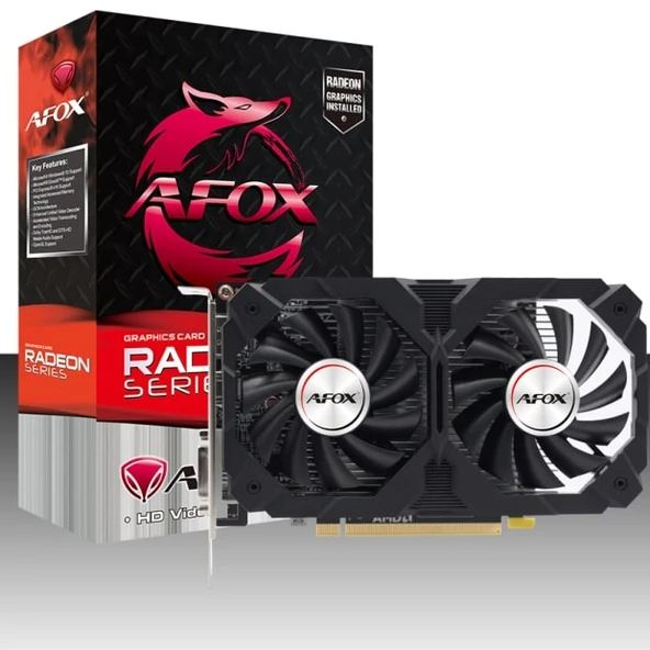 AFOX RX 550 4GB GDDR5 128Bit  (AFRX550-4096D5H2-V4) - Resim 4