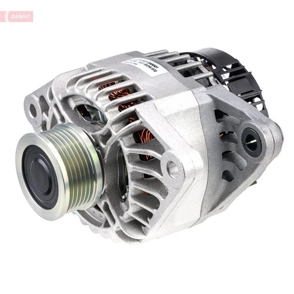 DENSO DAN501 ALTERNATÖR 14V 105A DOBLO 01> MAREA 96>03 BRAVA 98>01 BRAVO 96>02 STILO 01>05 ALFA ROMEO 156 01>06 147 04>10 1.9JTD 6 KANAL 46544329-46782213-60816557 ürün görseli 1