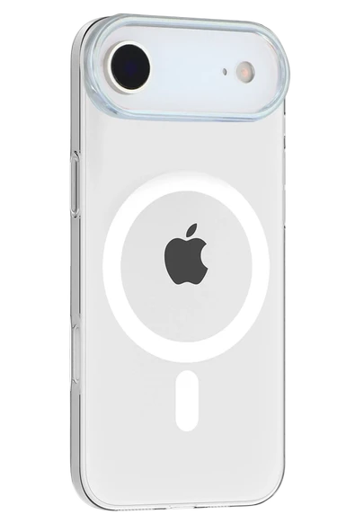 Fuchsia Apple iPhone 17 Air PC Blank Magsafe Uyumlu Kapak - Şeffaf ürün görseli 1