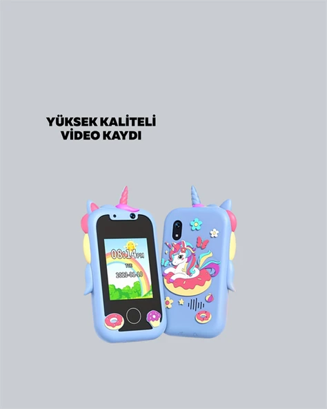 Çocuklar İçin Eğitici ve Eğlenceli Dijital Kamera - Resim 2