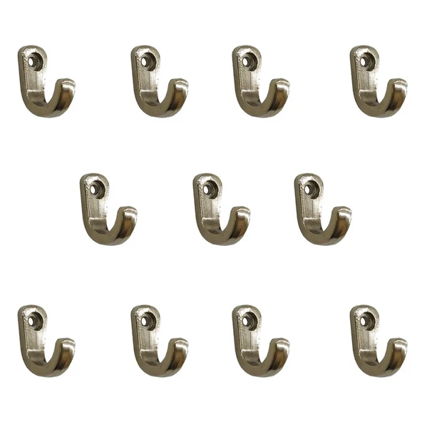 Tekli Bijuteri, Dekor Askısı - Nikel, 100 Adet, 10x18x22 mm - Resim 2