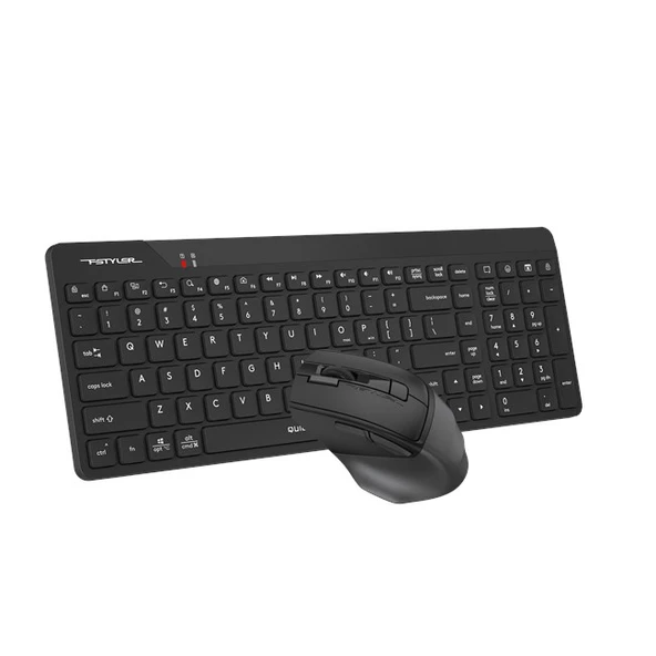 A4-Tech Kablosuz Set Siyah (FG2400 AIR2) - Resim 2