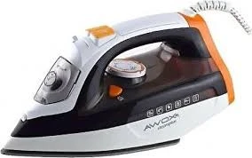 Awox Steam Plus 2600 W Siyah Turuncu Buharlı Ütü ürün görseli 1