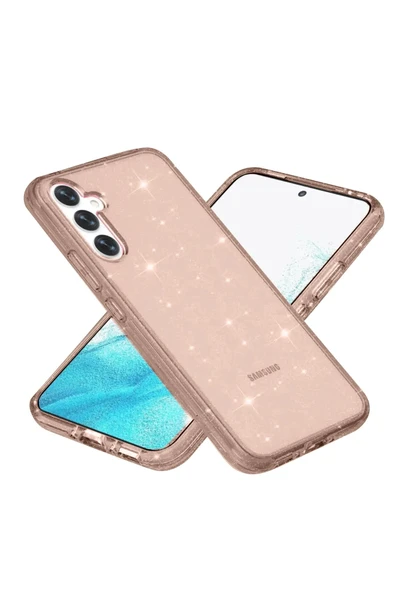 Fuchsia Samsung Galaxy S23 Kılıf Star Magsafe Uyumlu Kapak - Turuncu ürün görseli 1