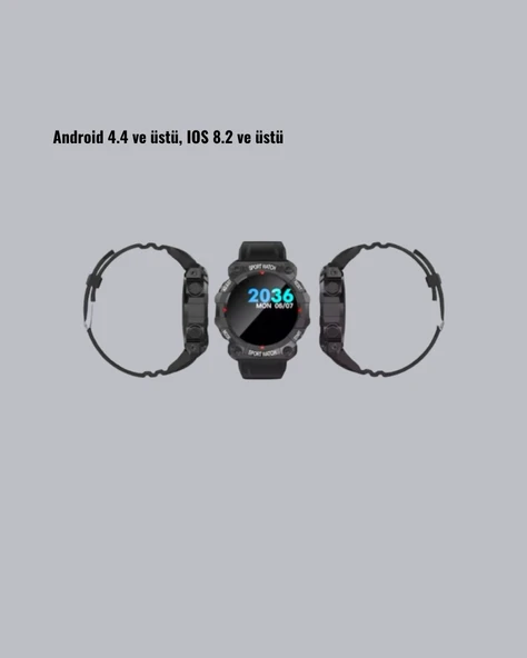 Nabız Ölçerli Akıllı Saat – Adım Sayar ve Kalori Ölçer Özellikli - Resim 3