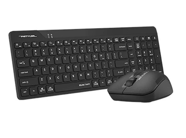 A4-Tech Kablosuz Set Siyah (FG2300 AIR2) - Resim 2