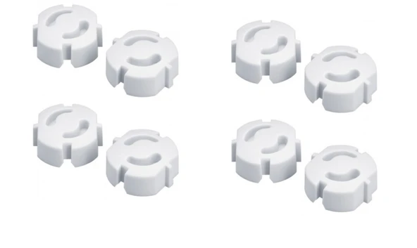 Çocuk Koruma Priz Kapağı 8 Adet ürün görseli 1