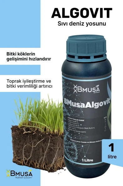BMusa ALGOVİT 1 LT Sıvı Deniz Yosunu ürün görseli 1