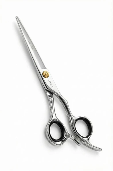 Della Orijinal Profesyonel 440C Saç Kesim Düz Makas 6 Numara AK114 60 ürün görseli 1