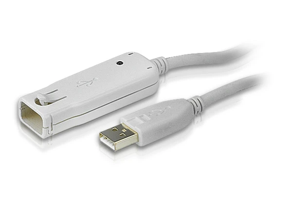 1 Port USB 2.0 Sinyali Aktif Uzatıcı, 12 metre (Zincirleme bağlantı ile maksimum 60 metre), 12M USB 2.0 Extender (Daisy-chaining up to 60m) ürün görseli 1