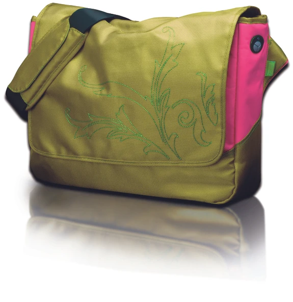 Digitus Günlük Kullanım İçin Uygun Nocturnal Raid Notebook Taşıma Çantası, Yeşil Zeytin/Çingene Pembesi Renk, 42 x 31 x 12 cm (Maksimum 15,4  notebook ölçüsü için uygun) ürün görseli 1