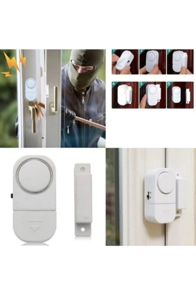 Kapı Pencere Alarmı Yüsek Uyarı Sesli - Resim 3