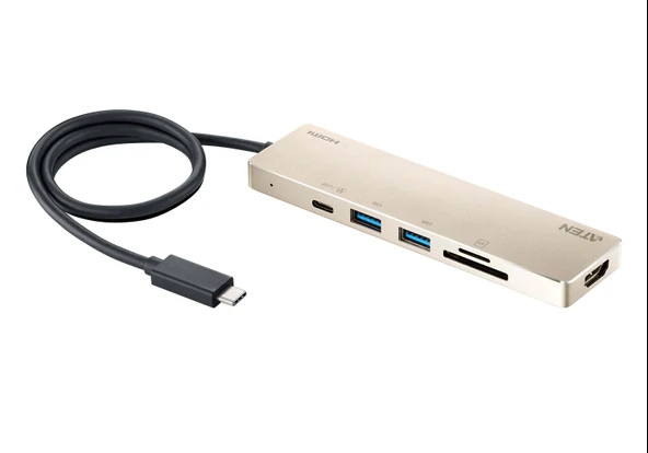 USB-C Multiport Mini Dock with Power Pass-Through ürün görseli 1