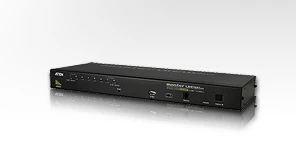 8 Port PS/2-USB KVMP™ (Keyboard/Video Monitor/Mouse) Periferi (Çevre Cihazlarla (USB) Bağlantı Kurabilir) Switch, 1 portlu USB (1.1) Hub, OSD fonksiyonlu, Kabin Tipi, KVM bağlantı kablosu ilave olarak ürün görseli 1