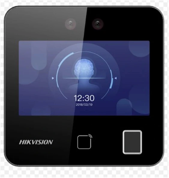 Hikvision DS-K1T343EFWX Parmak İzi, Yüz Tanıma ve Proximity Kart Okuyucu  Bağımsız Terminali ürün görseli 1