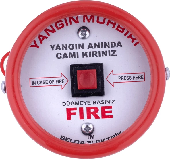 1005-220V İkaz Butonu (Yuvarlak) ürün görseli 1