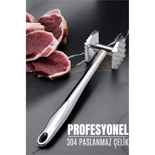 Et Tokmağı 2 Taraflı 304 Paslanmaz Çelik ürün görseli 1