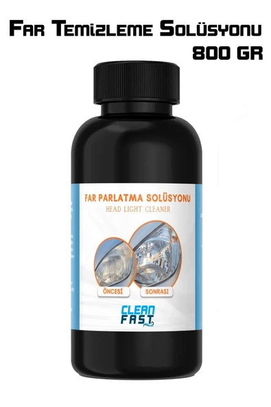 Yeni Nesil Premium 800 GR Far Temizlik Solüsyonu Buharlı Araba Far Temizleme Ve Parlatma Seti 9 Parça Ürün - Resim 3