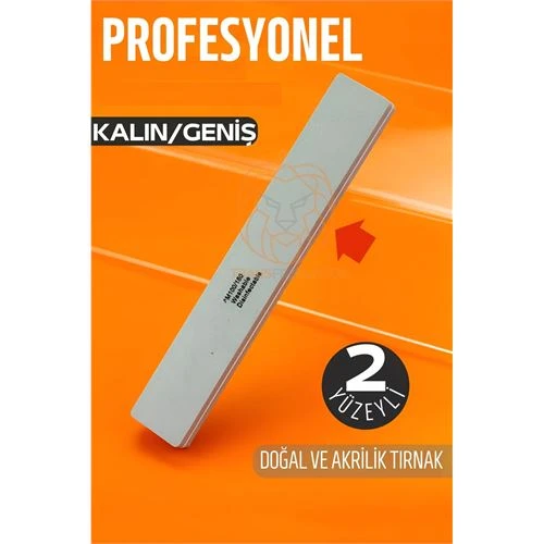 Geniş Kalın Tırnak Törpüsü 100/180 Grid Profesyonel ürün görseli 1