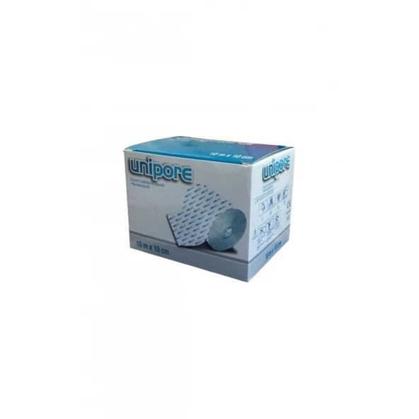 Unipore Flaster Elastik Sabitleme Bandı Hipoalerjenik 10cm X 10mt 4 Adet ürün görseli 1