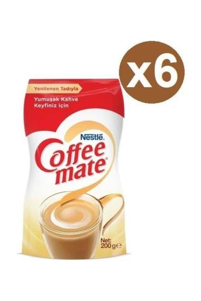 Nestle Coffee Mate Kahve Kreması 200gr X 6 Adet ürün görseli 1