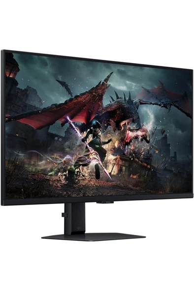 Samsung Odyssey G5 LS32DG500EUXUF 32" 1 ms 2K Pivot IPS 180 Hz Oyuncu Monitörü Teşhir ürün görseli 1