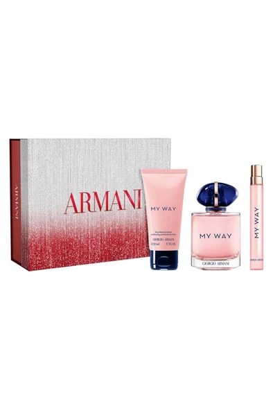 Giorgio Armani My Way EDP 90 ml Kadın Parfüm Seti - Kalıcı ve Zarif