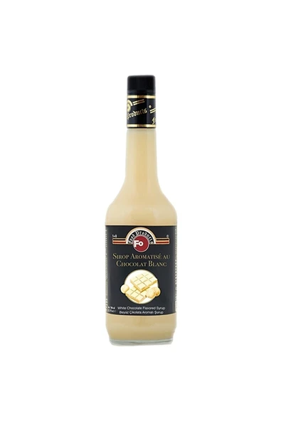 FO Beyaz Çikolata Aromalı Kahve Ve Kokteyl Şurubu 700 ml ürün görseli 1