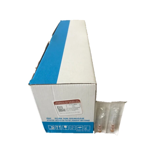 Ayset İnsülin Iğne Ucu Kahverengi 0.45 X 12 Mm (26G X1/2) 500 Adet ürün görseli 1