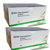 Bd Vacutainer Eclipse Kan Alma Iğne Ucu 21g X1-1/40.8 X 32mm 48 Adet (2 KUTU) - Resim 2