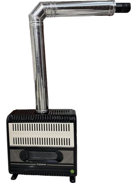 Fujiyama Fdh 11000 Üstten Bacalı Hermetik Ayaklı 9,3 Kw Doğalgaz Sobası - 34x82x80 ürün görseli 1