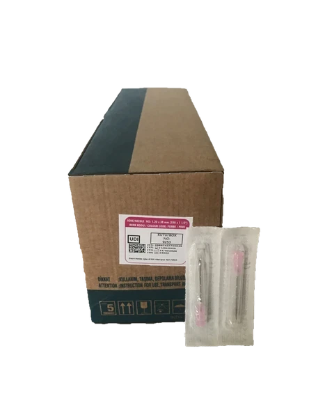 Ayset Pembe UÇ 1.20 x 38 Mm (18G x 1 1/2) 500 Adet ürün görseli 1