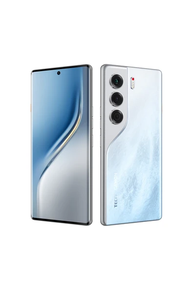 Tecno Camon 40 Pro 5G 12GB 256GB Buz Beyazı (Tecno Türkiye Garantili) - Resim 5