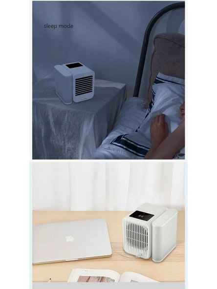 Microhoo Ev Tipi Mini Klima 3 in 1 Dokunmatik Ekran Zaman Ayarlı Taşınabilir Ultra Soğutucu - Resim 7
