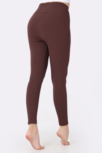 Kahverengi Fitilli Pucka Tayt - Resim 2