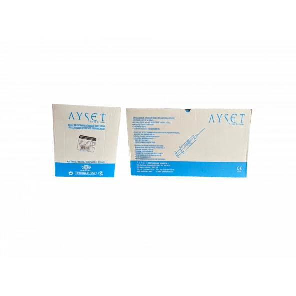 Ayset 10 Ml 0.70x32 Enjektör Siyah( 22g x 1 1/4) 150 Adet ürün görseli 1