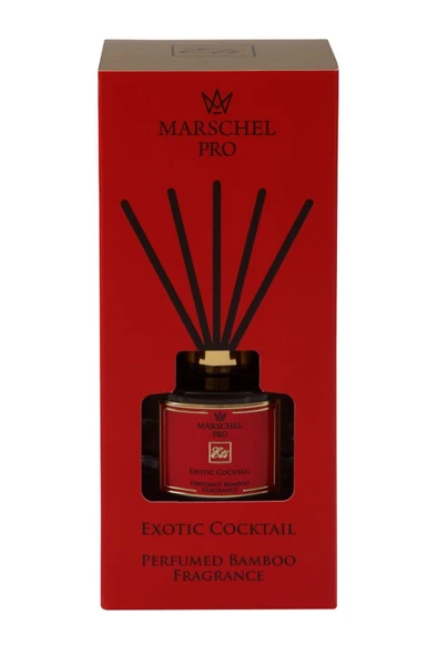 Marshel Pro Cocktail Çubuklu Koku Cam Şişe 50 ml ürün görseli 1
