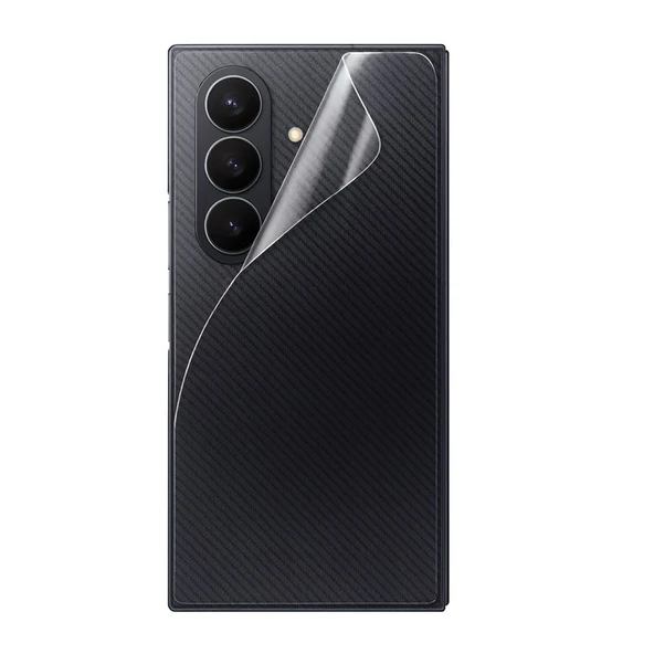 Samsung Galaxy Z TriFold Uyumlu 1 Ön 2 Arka Body Şeffaf Ultra koruyucu Nano Jelatin - Resim 2