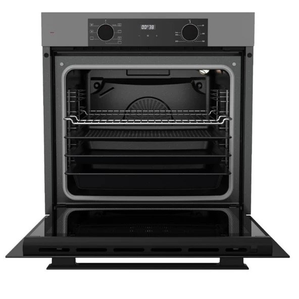 Ferre FryArt & SilentArt ENON Sessiz Antrasit Gri Ankastre Set (D082-SA+ QEP63CPR +SC408-WFA 1'wok) - Resim 6